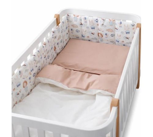 купить Детское постельное белье Veres VR 219.19 Львята и зайчата с игрушками (6ед.) в Кишинёве 