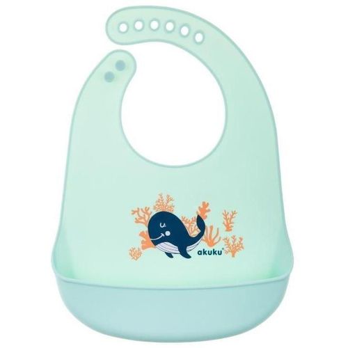 купить Слюнявчики Akuku A0505 Whale в Кишинёве 