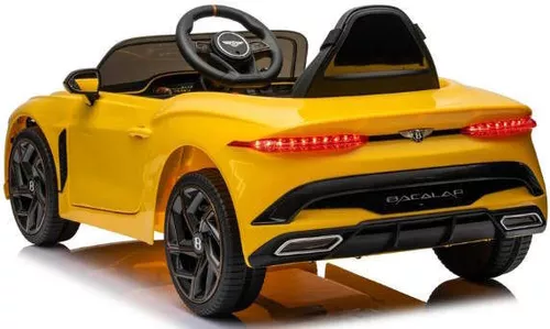 cumpără Mașină electrică pentru copii Kids car 8010317DR_Yellow Bentley Bacalar, 12V7AH, scaune din piele în Chișinău 