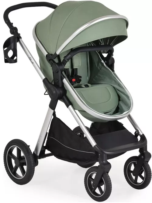 cumpără Сărucior pentru copii Moni Alina Dark Green, 3in1 transformabil în Chișinău 