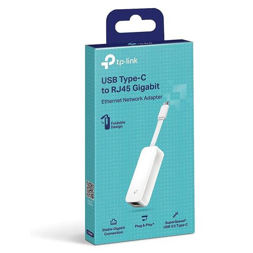 cumpără TP-LINK UE300C USB 3.0 TYPE C  to GIGABIT Ethernet Network Adapter, white în Chișinău 