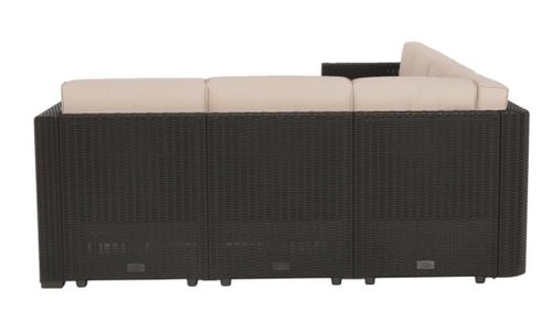 купить Набор садовой мебели Mobhaus Roden (Brown/Beige) в Кишинёве 