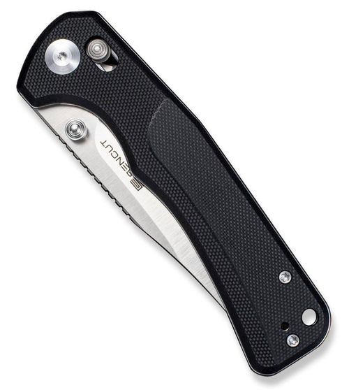 купить Нож походный Sencut S25001-1 Slybolt, G10 negru, Crossbar Lock в Кишинёве 