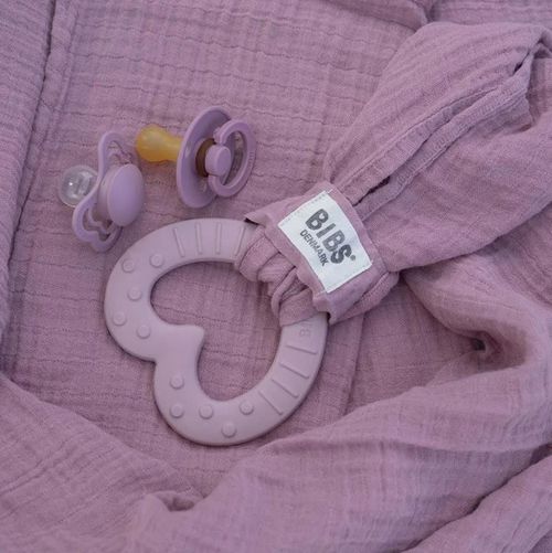 купить Аксессуар для пеленания BIBS 9401248 Set de 2 museline 70x70cm, Heather в Кишинёве 