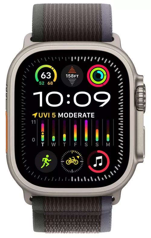 cumpără Ceas inteligent Apple Watch Ultra 2 GPS + Cellular, 49mm Blue/Black Trail - S/M MRF53 în Chișinău 