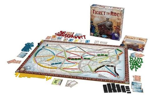 cumpără Joc educativ de masă Asmodee 721801 Ticket to Ride (Days of wonder RO), cod 49963 în Chișinău 