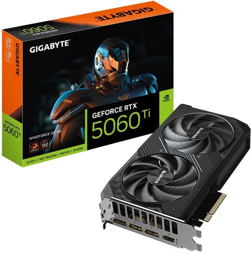 купить Видеокарта Gigabyte GeForce RTX™ 5060 Ti WINDFORCE MAX OC 8G / 8GB GDDR7 в Кишинёве 