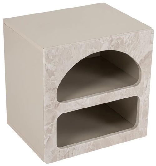 купить Тумбочка Trendy Lorin-Travertine, 50x50x40cm в Кишинёве 