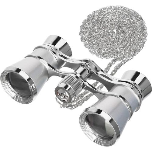 купить Бинокль Levenhuk Broadway 325B Silver Opera Glasses в Кишинёве 