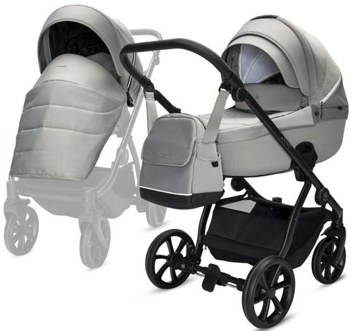 купить Детская коляска Tutis 2in1 Noordi Fjordi Grey V2 (1462814) в Кишинёве 