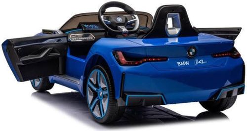 купить Электромобиль Kids car 8010316-2DR_Синий BMW i4, 12V7AH, кожаные сиденья в Кишинёве 