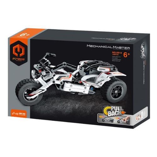 cumpără Set de construcție iM.Master 5814 Motocicletă de curse, Mechanical Master, cu inerție, 198pcs în Chișinău 