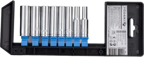 cumpără Set de unelte de mână Hoegert Set de capete chei tubulare 50mm 1/4 8buc HT1A886 în Chișinău 