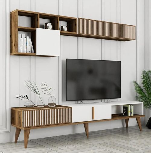 купить Стенка Trendy Milan TV, Nuc, Alb в Кишинёве 