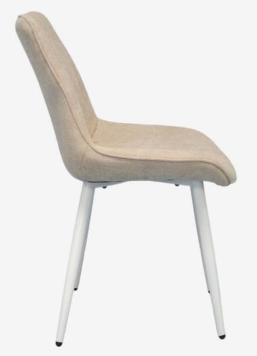 купить Комплект стол и стулья Evelin di Costacurta стол DT-431-1R Wh + 4 стула YTC-055Wh Light beige в Кишинёве 