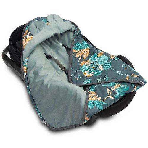 купить Детское постельное белье Sensillo 70307 Одеяло в переноcку Velvet Paradise Emerald в Кишинёве 