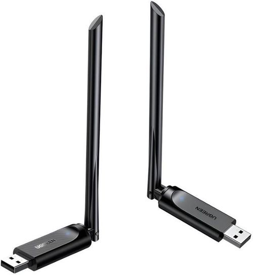 купить Wi-Fi адаптер Ugreen 90339 AC650 High-Gain Dual Band Wireless USB Adapter CM496 в Кишинёве 