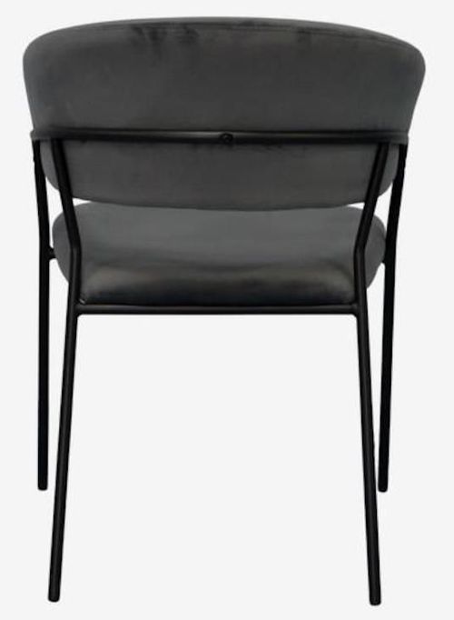 купить Комплект стол и стулья Evelin di Costacurta стол DT 404-6B + 3 стула YTC-097B Dark grey в Кишинёве 