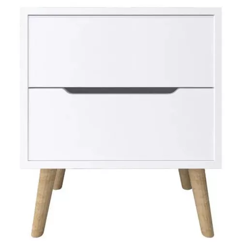 купить Тумбочка Trendy Flora-White, 50x60x44cm в Кишинёве 
