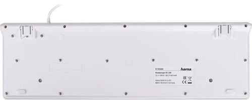 купить Клавиатура Hama R1182680 KC-200 Basic white, RUS в Кишинёве 