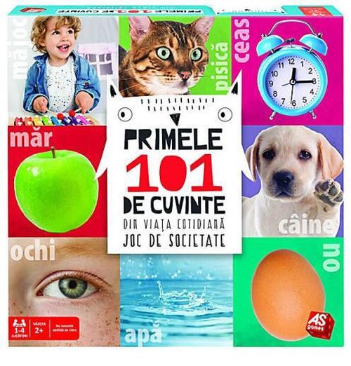 cumpără Joc educativ de masă inSPORTline 10120 Primele 101 de cuvinte 50838 în Chișinău 