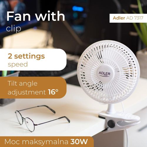 купить Вентилятор настольный Adler AD 7317 в Кишинёве 