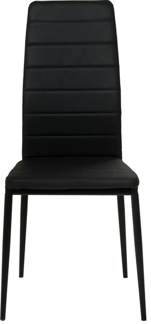 cumpără Scaun Nowystyl Sicilia rama grafit, piele negru în Chișinău 