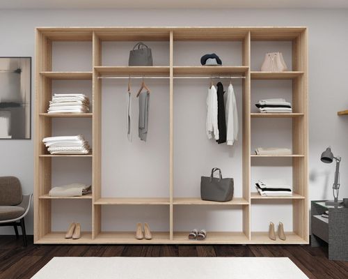 купить Шкаф Nex Home Dulap cu uși glisante 300x60x240cm, PAL, Sonoma в Кишинёве 