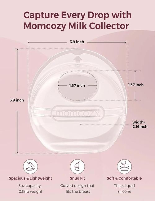 купить Товар для мам Momcozy BC009-NA71NB-A Recipient dublu pentru colectarea laptelui 90ml в Кишинёве 