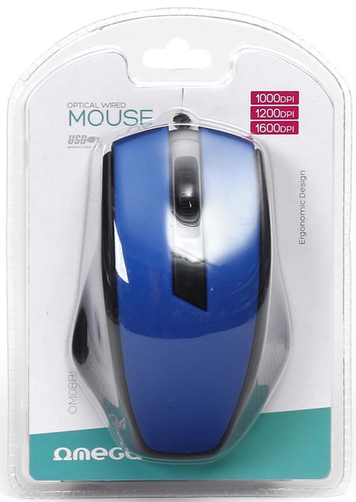купить Мышь Omega OM08BL Blue (45529) в Кишинёве 