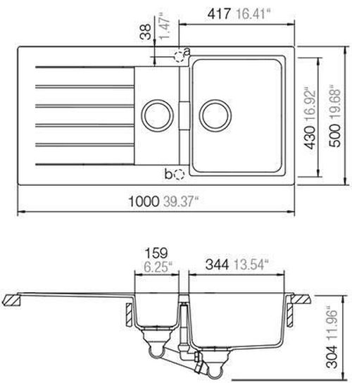 купить Мойка кухонная Schock Cristadur Signus D-150 в Кишинёве 