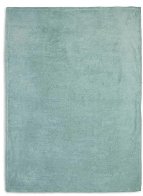 cumpără Lenjerie de pat pentru copii Jollein 517-511-65219 Paturica Basic Knit Forest Green/Coral Fleece, 75x100cm în Chișinău 