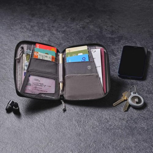 cumpără Portmoneu Lifeventure 68761 RFID Mini Travel Wallet Recycled Grey în Chișinău 