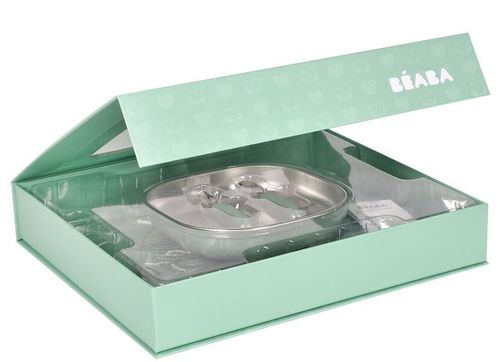 купить Посуда для кормления Beaba B913639 Set masa cadou First Meal Sage Green в Кишинёве 