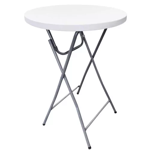 cumpără Mobilier pentru camping Home It 87734 masa pliabila Cocktail White 80x110cm în Chișinău 