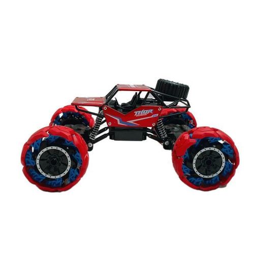 купить Радиоуправляемая игрушка New World 2073 Masina Rock Crawler Explosion Wheel 1:18 cu T/C, rosie, 2409D в Кишинёве 