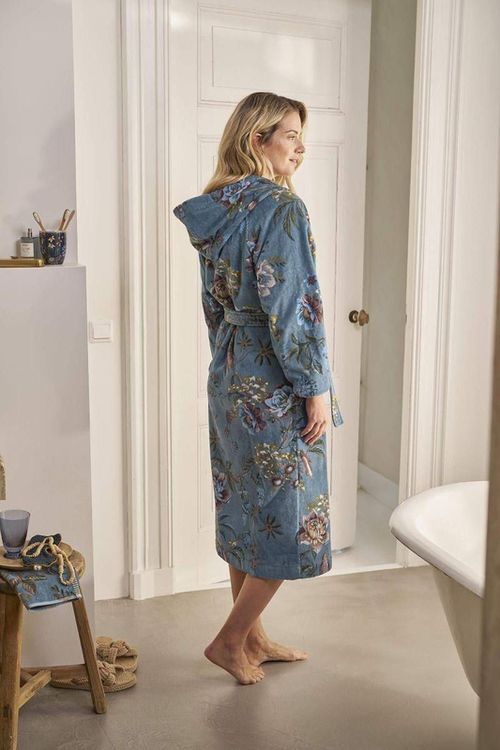 купить Домашний текстиль Pip Studio 320922 Secret Garden Bathrobe Blue XL в Кишинёве 