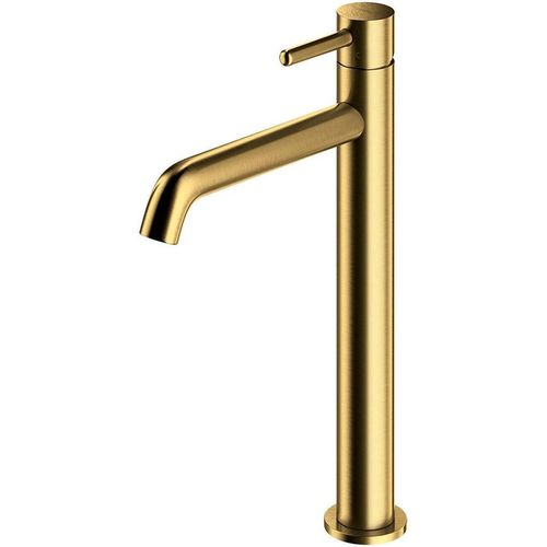 купить Смеситель для умывальника Omnires Y1212GLB Brushed Gold, высокий в Кишинёве 