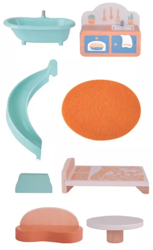 купить Домик для кукол Hape E3412 Căsuță pentru păpuși Casa tigrilor în junglă в Кишинёве 