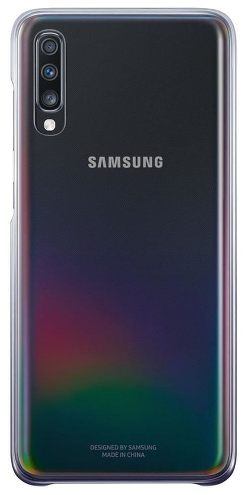 cumpără Husă pentru smartphone Samsung EF-AA705 Gradation Cover A70 Black în Chișinău 