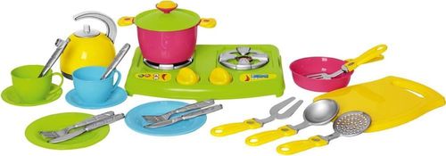 купить Игрушечная кухня и посуда Technok Toys 2407 Jucarie Set vesela N8 в Кишинёве 