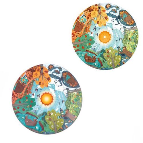 купить Головоломка Hape E1636 Patru anotimpuri, 16 elem. в Кишинёве 