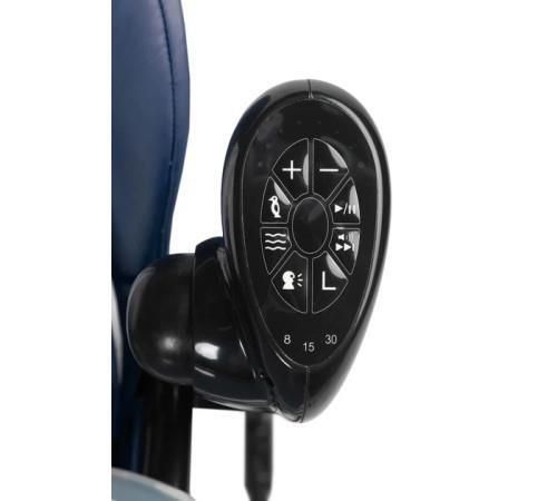 cumpără Scaun de masă Caretero 7652 Стульчик+Качели Indigo Чёрно-Синие în Chișinău 