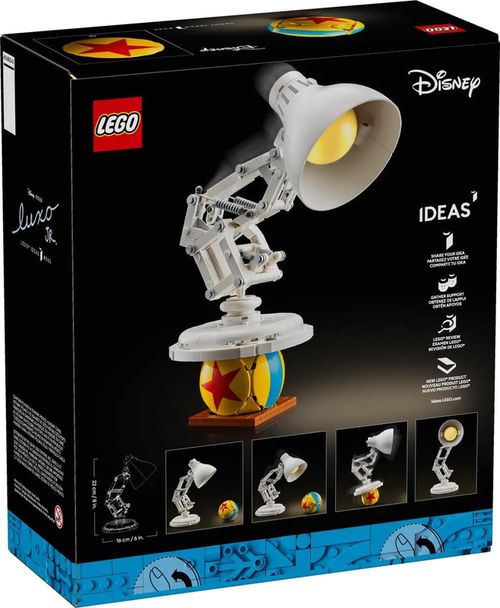 купить Конструктор Lego 21357 Disney Pixar Luxo Jr. в Кишинёве 
