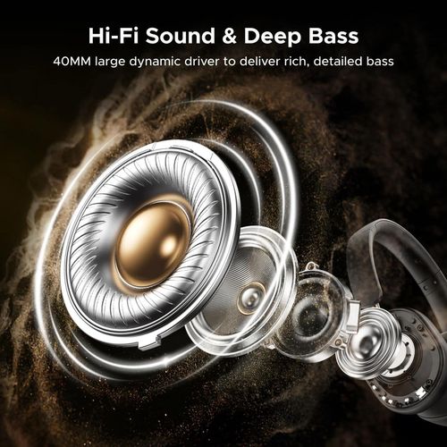 cumpără Căști fără fir Ugreen 35757 HiTune Max5c Hybrid ANC, HP203, Black în Chișinău 