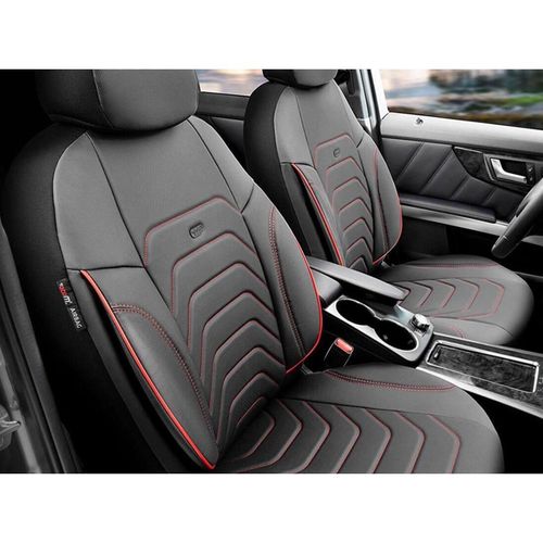 cumpără Husă pentru auto Pigeon Set OTOM CORE negru cu rosu COR3202 2+1 în Chișinău 