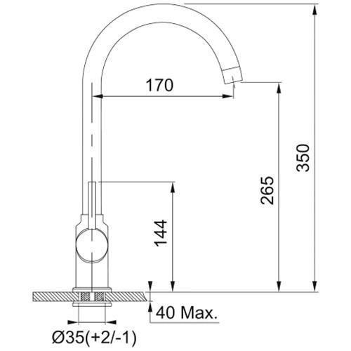 купить Мойка кухонная со смесителем Franke 114.0660.158 MRG 610-54 + Pola 1.0 Avena в Кишинёве 