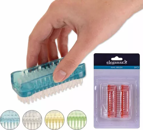 купить Набор маникюрный Eleganza 39628 Set de perii pentru unghii 2buc, plastic в Кишинёве 