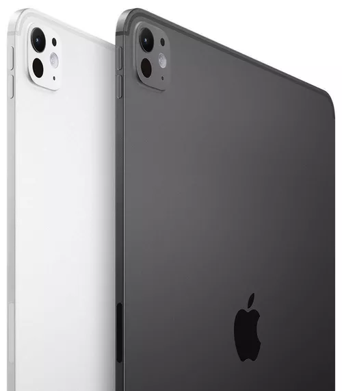 купить Планшетный компьютер Apple iPad Pro 11" M4 Wi-Fi+CELL 256GB St.Glass Space Black MVW13 в Кишинёве 
