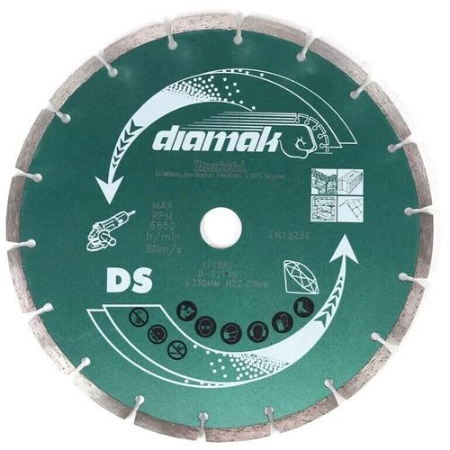 cumpără Disc de tăiere Makita D-61145-10 Disc diamantat segmentat 230x22.23x7mm în Chișinău 